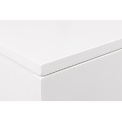 Table de chevet FINO 37x32 cm blanche