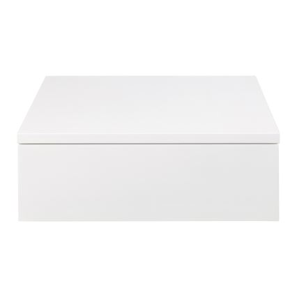 Table de chevet FINO 37x32 cm blanche