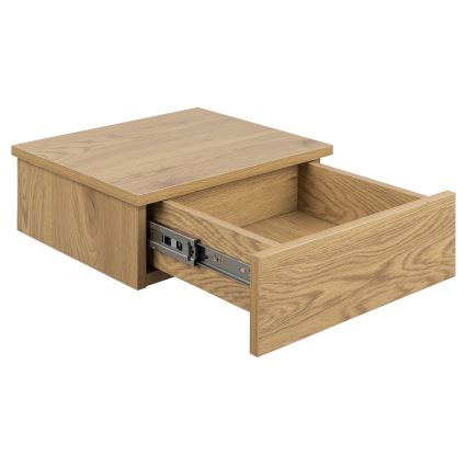 Table de chevet FINO 37x32 cm, chêne
