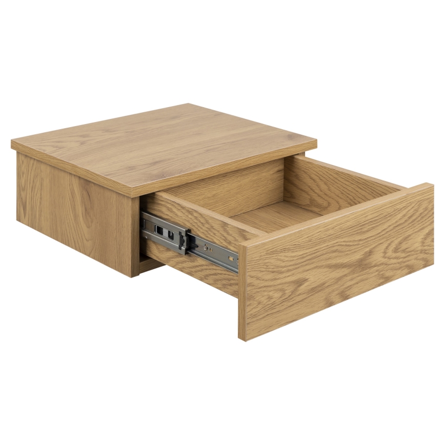Table de chevet FINO 37x32 cm, chêne