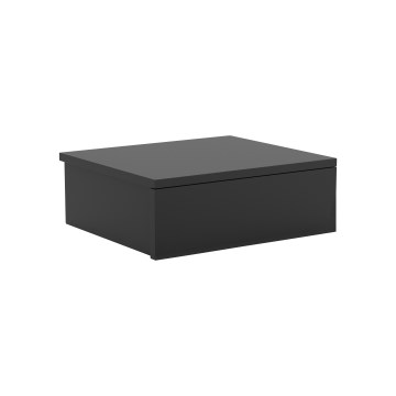Table de chevet FINO 37x32 cm, noire