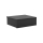 Table de chevet FINO 37x32 cm, noire