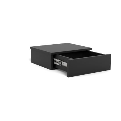 Table de chevet FINO 37x32 cm, noire