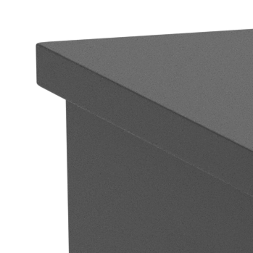 Table de chevet FINO 37x32 cm, noire