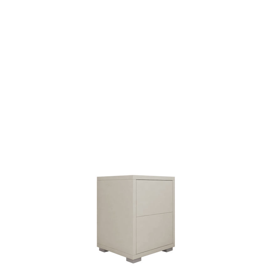Table de chevet GESITA 38x30 cm cachemire