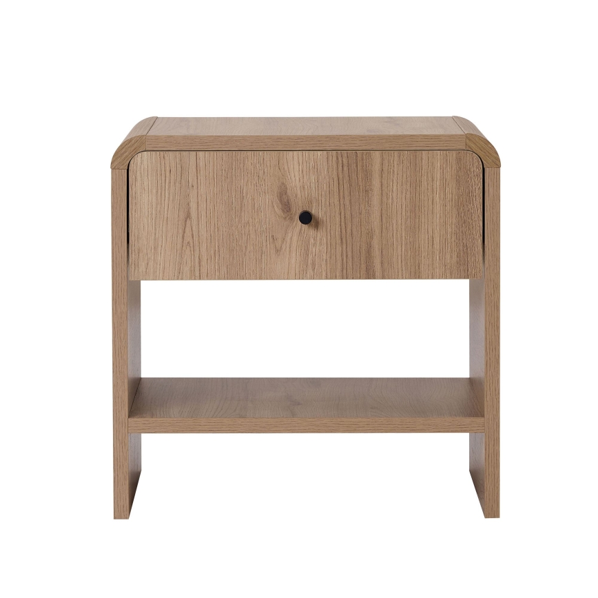 Table de chevet KABIN 45 x 40 cm chêne