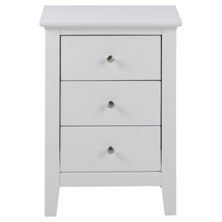Table de chevet LARA blanc