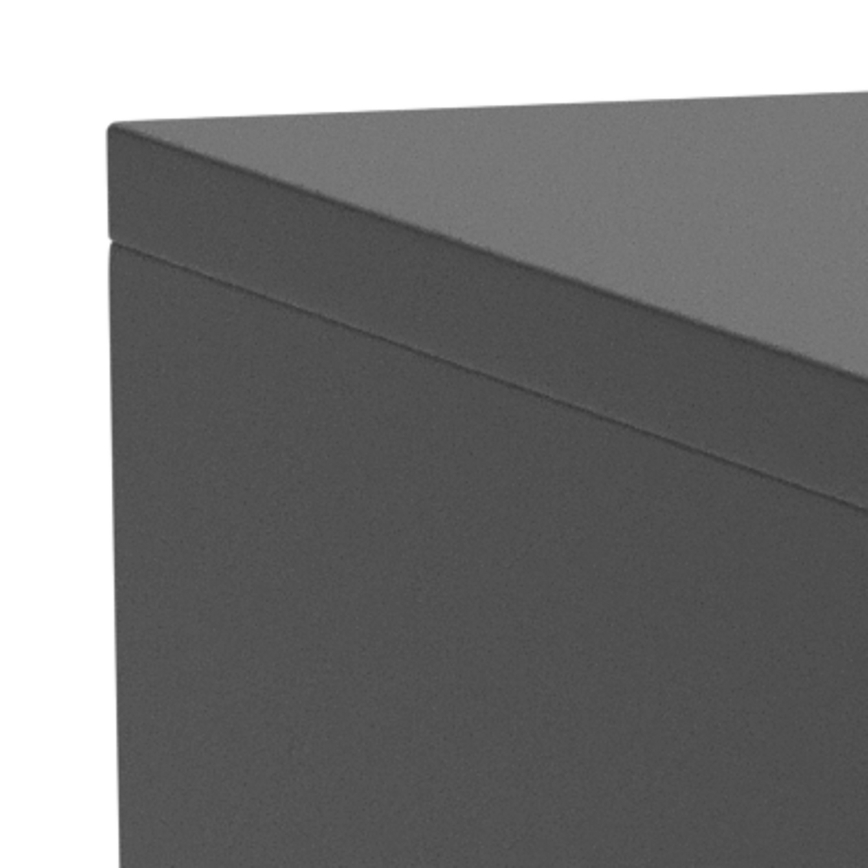 Table de chevet LIGNE 50x35 cm noire