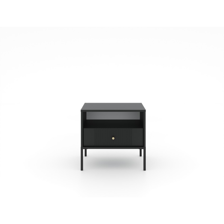 Table de chevet LUE noire