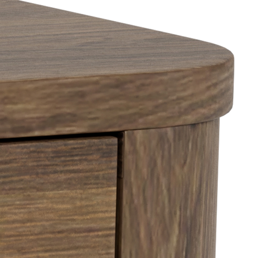 Table de chevet MADERA 46 x 30 cm chêne