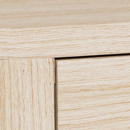 Table de chevet MADERA 46x30 cm, chêne blanchi