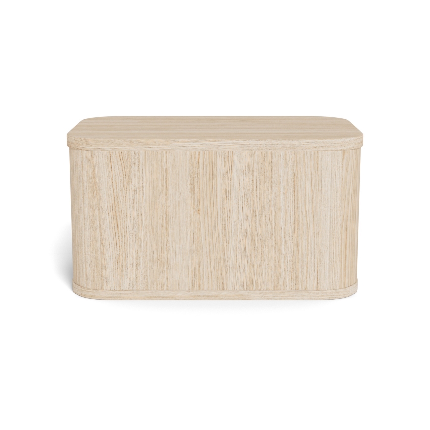 Table de chevet MADERA 46x30 cm, chêne blanchi