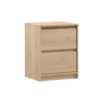 Table de chevet MIYABI 47 x 61 cm chêne Cremona