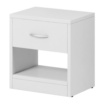 Table de chevet NED blanche
