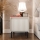 Table de chevet OZMI 45x50 cm cachemire