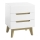 Table de chevet SINIRA blanche