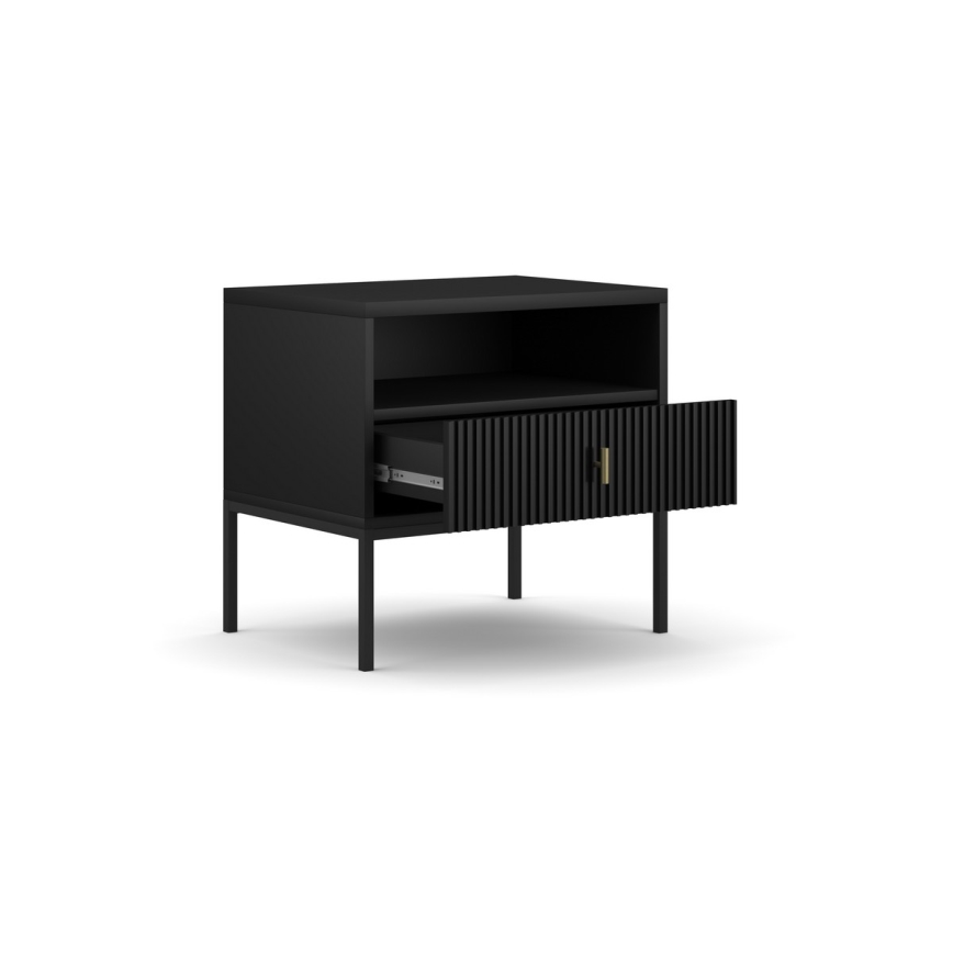 Table de chevet SUE noire