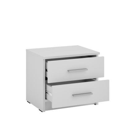 Table de chevet TOD blanche