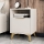 Table de chevet XYLIX 44x60 cm beige