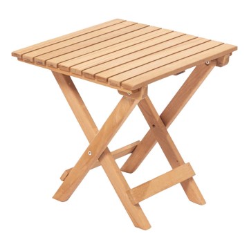 Table de jardin 40x40 cm hêtre