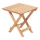 Table de jardin 40x40 cm hêtre