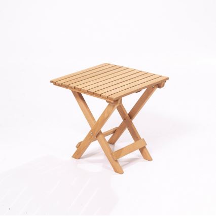 Table de jardin 40x40 cm hêtre