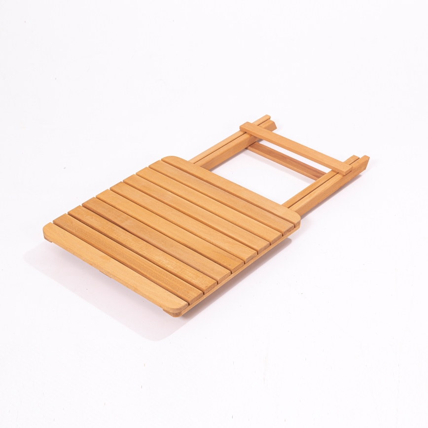 Table de jardin 60x60 cm hêtre