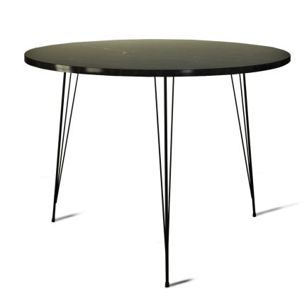 Table de repas SANDALF 75x90 cm noire