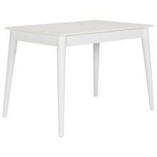 Table de salle à manger 77x110 cm blanc