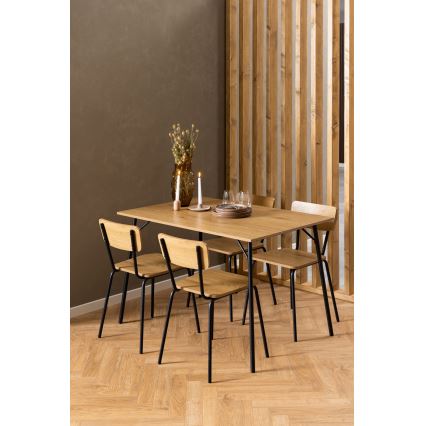 Table de salle à manger CARYS chêne