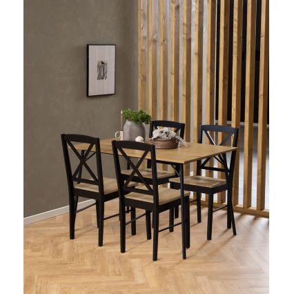Table de salle à manger CARYS chêne
