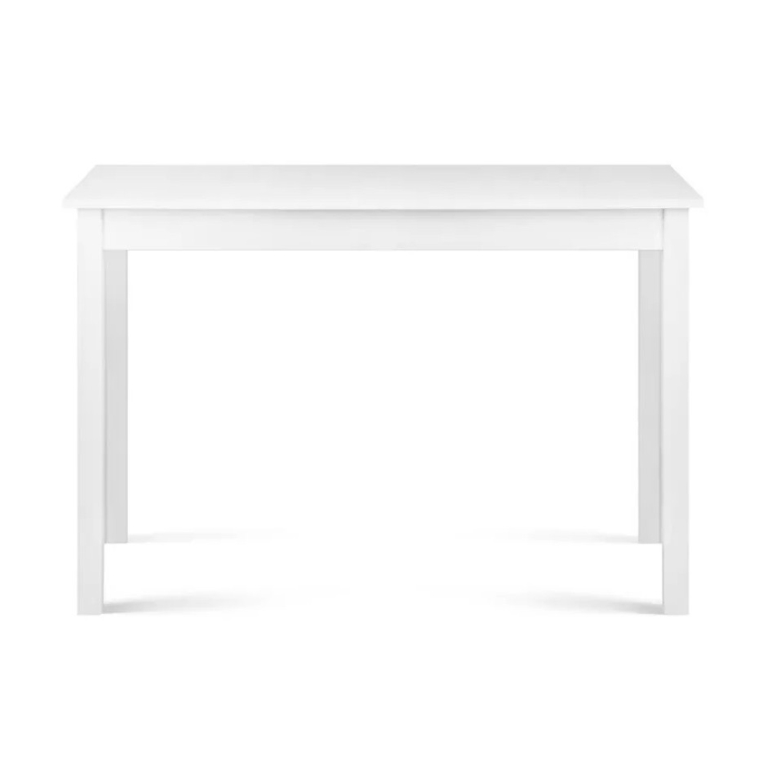 Table de salle à manger EVENI 76x60 cm hêtre/blanc