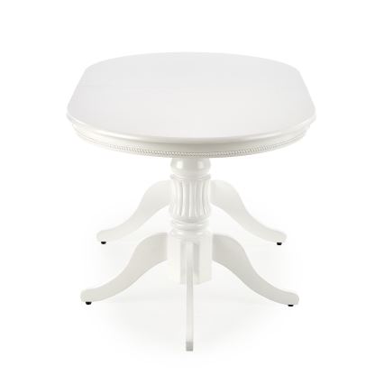 Table de salle à manger extensible FUERTE 150/190x90 cm blanche