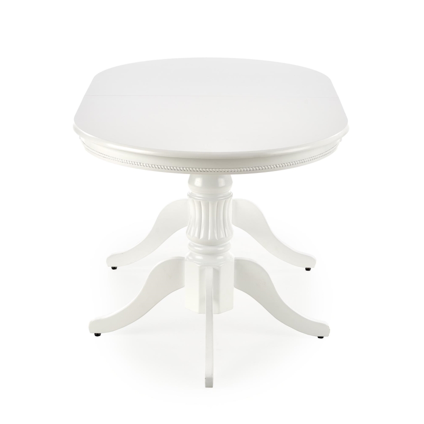 Table de salle à manger extensible FUERTE 150/190x90 cm blanche