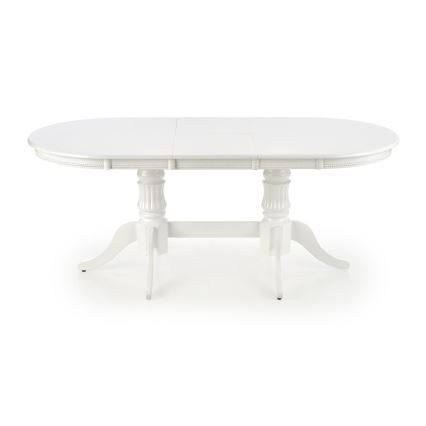 Table de salle à manger extensible FUERTE 150/190x90 cm blanche