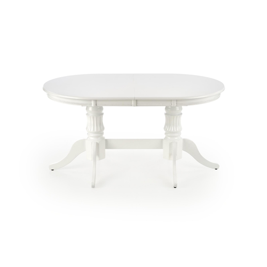 Table de salle à manger extensible FUERTE 150/190x90 cm blanche