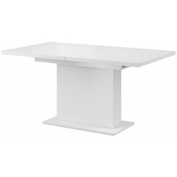 Table de salle à manger extensible STRAP blanche