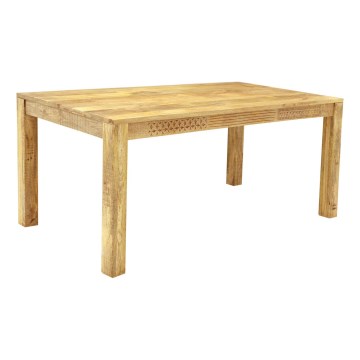 Table de salle à manger MANU 200x90 cm bois massif/manguier