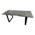 Table de salle à manger pliable COLIN gris