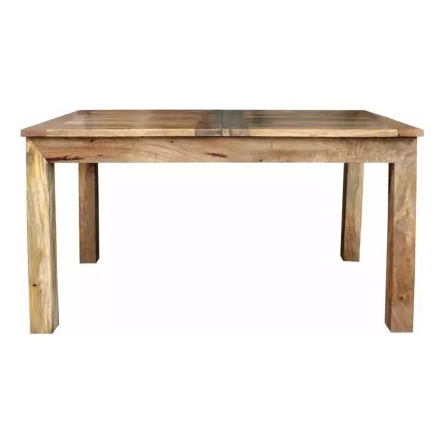 Table de salle à manger pliable HINA 180x90 cm bois massif/manguier
