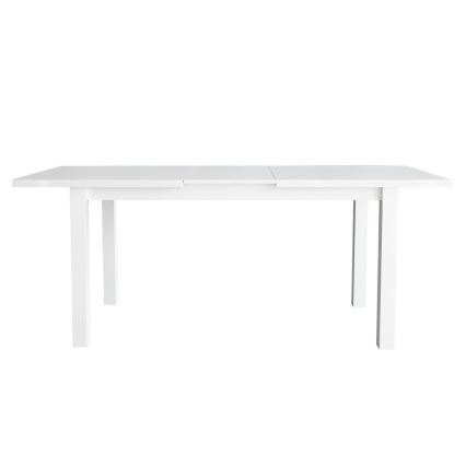 Table de salle à manger pliable LIAM blanc