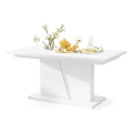Table de salle à manger pliable NINO blanc