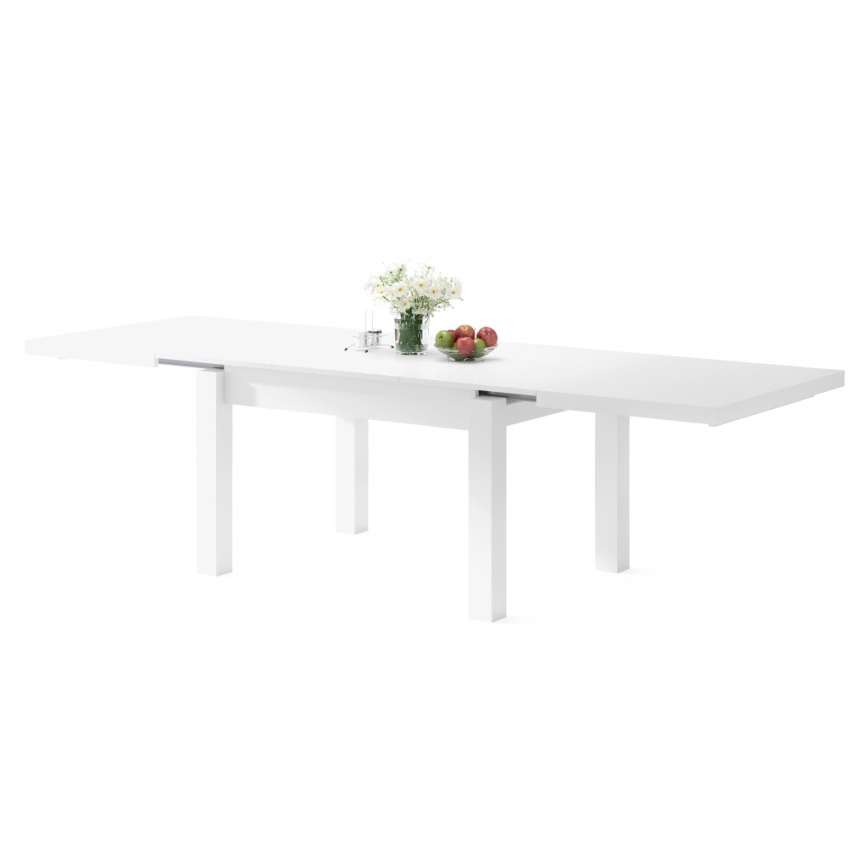 Table de salle à manger pliable RALF blanc