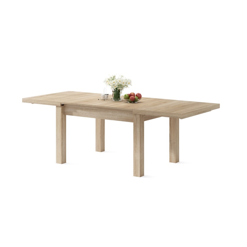 Table de salle à manger pliable RALF chêne sonoma
