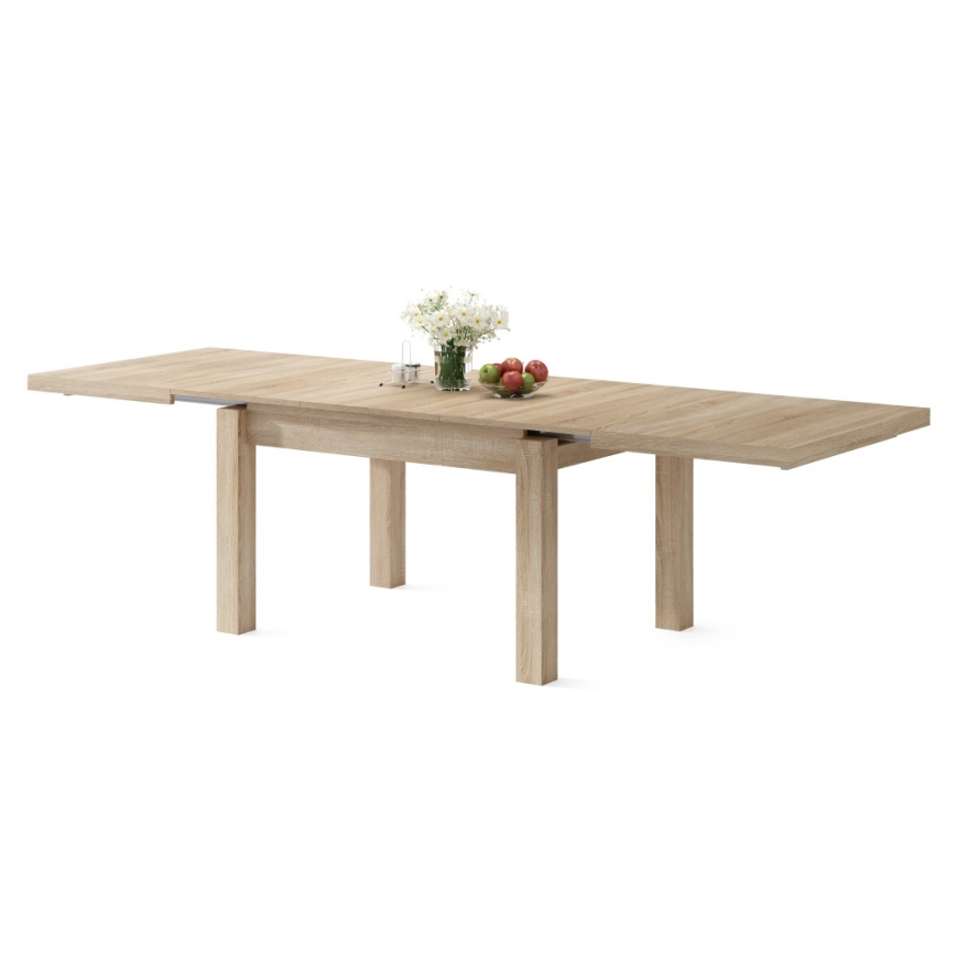 Table de salle à manger pliable RALF chêne sonoma