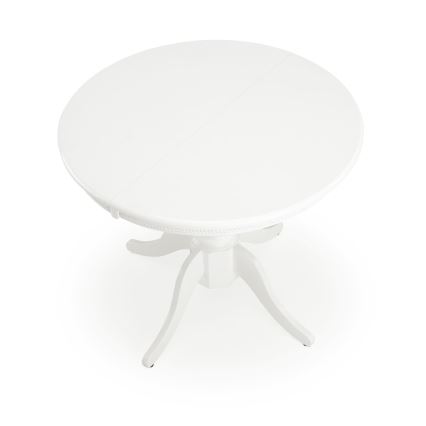 Table de salle à manger pliable WILLIAM 75x124 cm blanc