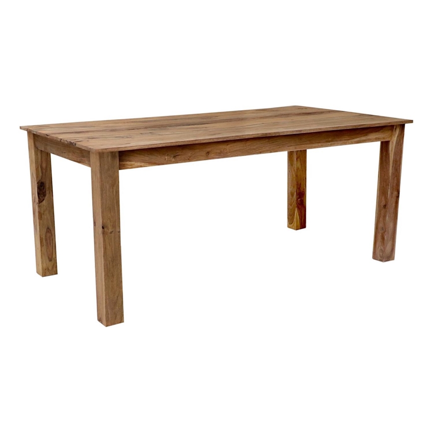 Table de salle à manger RAMI 175x90 cm bois massif/palissandre