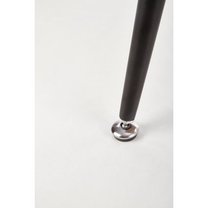 Table de salle à manger SOLACE chêne/noir