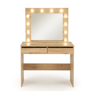 Table de toilette AMORIO 94x43 cm chêne artisanal