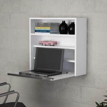 Table de travail pliable VIOLIN 63,6x60 cm blanc